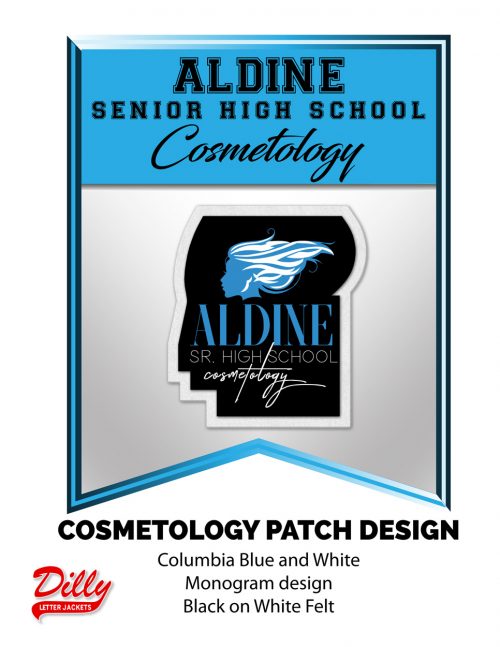 Aldine Cosmetology patch design