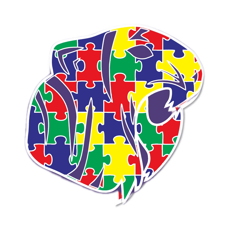 Katy High School – Special Education – Multicolor Tiger